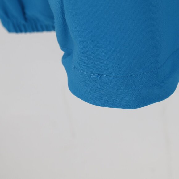 Peter millar jacket men XL wind repellent full zip blue stretch golf performance - Picture 11 of 16